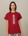Shop Unstoppable Neon Boyfriend T-Shirt-Front