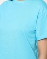 Shop Women's Blue Boyfriend T-shirt