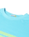 Shop Men's Blue Striped Super Loose Fit Plus Size T-shirt