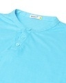Shop Upbeat Blue Full Sleeve Henley T-shirt