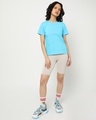 Shop Upbeat Blue Half Sleeve T-shirt-Full