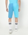 Shop Upbeat Blue Mickey Half N Half Shorts-Design