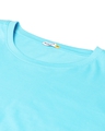 Shop Upbeat Blue Plus Size Full Sleeve T-shirt