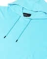 Shop Upbeat Blue Plus Size Waffle Full Sleeve T-shirt