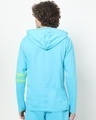 Shop Upbeat Blue Sports Trim Full Sleeve Hoodie T-shirt-Design