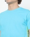 Shop Upbeat Blue T-shirt & Jogger Co-ord-Full