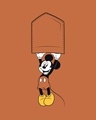 Shop Upside Down Mickey Boyfriend T-Shirt (DL)