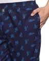 Shop Urban Hug Men's Blue Printed Regular Fit Pyjamas-Design