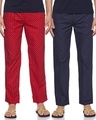 Shop Pack of 2 Men's Cotton Pyjamas-Front