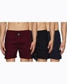 Shop Pack of 3 Men's Printed Boxers-Front