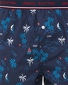 Shop Pack of 2 Men's White & Blue All Over Printed Boxers