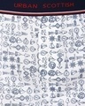 Shop Pack of 2 Men's White Blue All Over Printed Boxers-Full