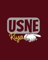Shop Ussne Kiya Right Boyfriend T-Shirt-Full