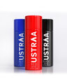 Shop Deodorant Body Spray, 150ml Red,Black,Blue Set Of 3-Front