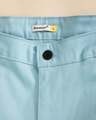 Shop Utah Sky Blue Slim Fit Cotton Chino Pants