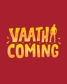 Shop Vaathi Coming Half Sleeve T-Shirt Bold Red