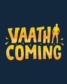 Shop Vaathi Coming Round Neck Vest Navy Blue