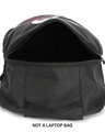Shop Unisex Black Varsity Deadpool Small Backpack