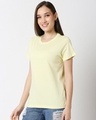 Shop Vax Yellow Half Sleeve Relaxed Fit T-Shirt-Design