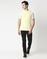 Shop Vax Yellow Raglan Contrast Sleeve T-Shirt