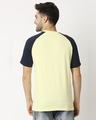 Shop Vax Yellow Raglan Half Sleeves T-Shirt-Full