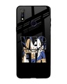 Shop Vegeta Clipart Premium Glass Case for Realme 3 Pro (Shock Proof, Scratch Resistant)-Front