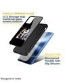 Shop Vegeta Clipart Premium Glass Case for Realme 9i(Shock Proof, Scratch Resistant)-Design