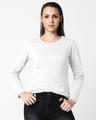 Shop Velvet Cake-White Full Sleeves Combo T-Shirt-Design