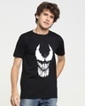 Shop Venom 2.0 Half Sleeve T-Shirt (SPL) (GID)-Front