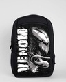 Shop Venom Char (SPL) Laptop Backpack Black-Front