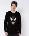 Shop Venom Dark Full Sleeve T-Shirt (SPL)-Front