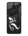 Shop Venom Premium Glass Cover for Redmi Note 9 Pro Max-Front