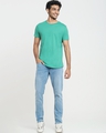Shop Men's Verdant Green Apple Cut T-shirt-Full