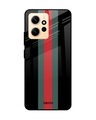 Shop Vertical Stripes Premium Glass Case for Redmi Note 12 (Shock Proof, Scratch Resistant)-Front