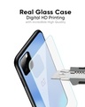 Shop Vibrant Blue Texture Premium Glass Case for OnePlus 7 (Shock Proof, Scratch Resistant)-Full