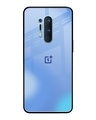 Shop Vibrant Blue Texture Premium Glass Case for OnePlus 8 Pro (Shock Proof, Scratch Resistant)-Front