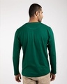 Shop Vichaar  Full Sleeve T-Shirt Dark Forest Green-Design