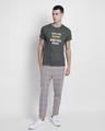 Shop Vichaar  Half Sleeve T-Shirt Nimbus Grey-Design