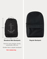 Shop Vintage Anchor Small Backpack-Full