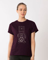 Shop Vintage Click Boyfriend T-Shirt-Front