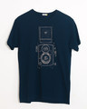 Shop Vintage Click Half Sleeve T-Shirt-Front