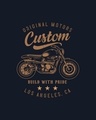 Shop Vintage Custom Crewneck Varsity Rib H/S T-Shirt Multicolor-Full