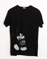 Shop Vintage Mickey Half Sleeve T-Shirt (DL)-Front