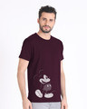 Shop Vintage Mickey Half Sleeve T-Shirt (DL)-Design