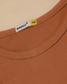 Shop Vintage Orange Scoop Neck Full Sleeve T-Shirt