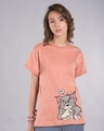 Shop Vintage Tom Boyfriend T-Shirt (TJL)-Front