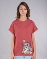 Shop Vintage Tom Boyfriend T-Shirt (TJL)-Front