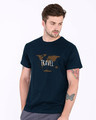Shop Vintage Travel Half Sleeve T-Shirt-Design