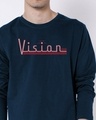 Shop Vision Men's Printed Full Sleeve T-Shirt-Front