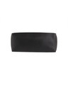 Shop Faux Leather Embroidery Handle Black Round Sling Bag-Full
